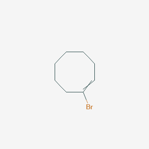 molecular formula C8H13Br B11823030 1-Bromocyclooct-1-ene 