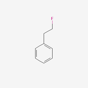molecular formula C8H9F B11823057 (2-Fluoroethyl)benzene CAS No. 458-87-7