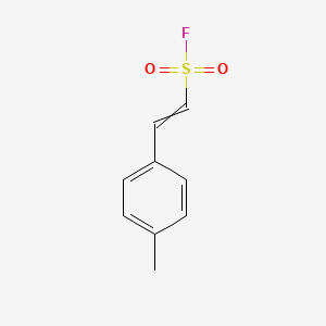 molecular formula C9H9FO2S B11823099 2-(4-Methylphenyl)ethenesulfonyl fluoride 