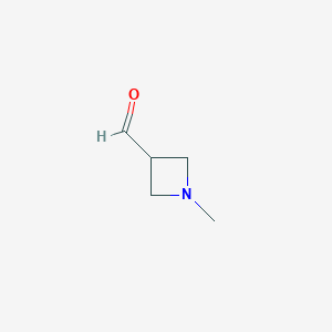 molecular formula C5H9NO B11823270 1-Methylazetidine-3-carbaldehyde 