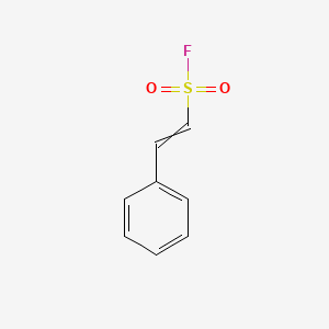 molecular formula C8H7FO2S B11823406 2-Phenylethenesulfonyl fluoride 