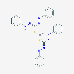 molecular formula C26H22HgN8S2 B118235 Mercury(II) dithizonate CAS No. 14783-59-6