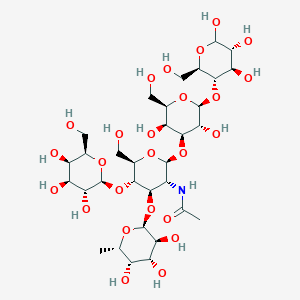 molecular formula C32H55NO25 B11824171 lacto-n-Fucopentaose III 