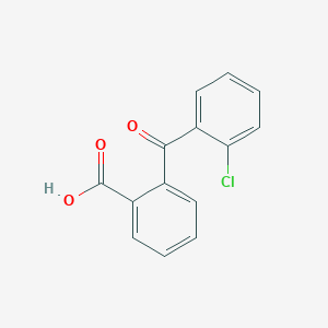 molecular formula C14H9ClO3 B11824252 2-(2-Chlorobenzoyl)benzoic acid CAS No. 30921-08-5