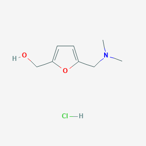 molecular formula C8H14ClNO2 B118251 5-(Dimethylaminomethyl)furfuryl alcohol hydrochloride CAS No. 81074-81-9