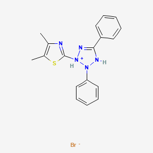 molecular formula C18H18BrN5S B11825262 C18H18BrN5S 