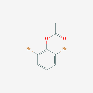 molecular formula C8H6Br2O2 B118259 2,6-Dibromophenol acetate CAS No. 28165-72-2