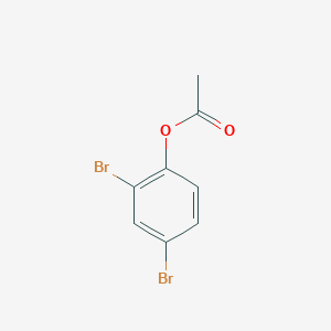 molecular formula C8H6Br2O2 B118261 2,4-Dibromophenyl acetate CAS No. 36914-79-1