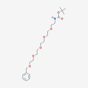 molecular formula C22H37NO7 B11826127 Benzyl-PEG5-NHBoc 
