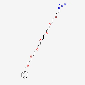 molecular formula C21H35N3O7 B11826237 Benzyl-PEG7-azide 