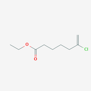 molecular formula C9H15ClO2 B118268 6-氯庚-6-烯酸乙酯 CAS No. 148252-46-4