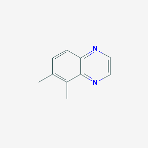 molecular formula C10H10N2 B011827 5,6-Dimethylquinoxaline CAS No. 103040-72-8