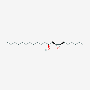 molecular formula C21H42O2 B11827120 (S)-1-((2S,3R)-3-hexyloxiran-2-yl)tridecan-2-ol 