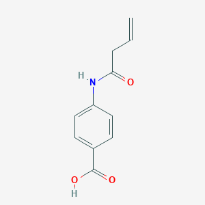 molecular formula C11H11NO3 B118272 4-(but-3-enoylamino)benzoic Acid CAS No. 152128-32-0
