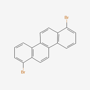 molecular formula C18H10Br2 B11827260 1,7-Dibromochrysene 