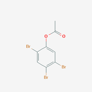 molecular formula C8H5Br3O2 B11827297 2,4,5-Tribromo-phenol Acetate 
