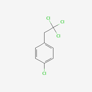 molecular formula C8H6Cl4 B11827314 1-Chloro-4-(2,2,2-trichloroethyl)benzene CAS No. 3883-14-5