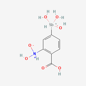 molecular formula C7H12NO7Sb- B11827329 CID 156597113 