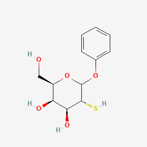 molecular formula C12H16O5S B11827337 Phenyl b-D-thiogalactopyranoside 