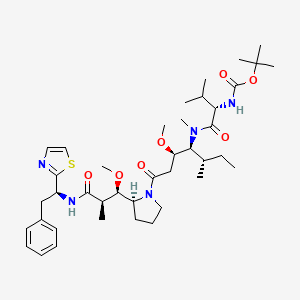 molecular formula C40H63N5O7S B11827441 N-Boc-Val-Dil-Dap-Doe 