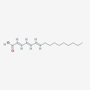 molecular formula C16H26O2 B11827521 Hexadecatrienoic acid 