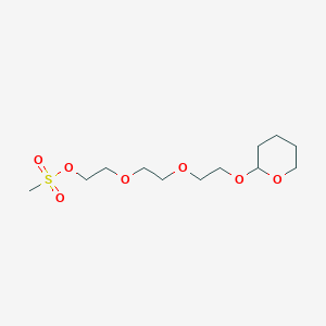 molecular formula C12H24O7S B11827643 MS-Peg3-thp 