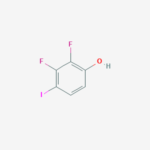 molecular formula C6H3F2IO B118277 2,3-Difluoro-4-iodophenol CAS No. 144292-40-0
