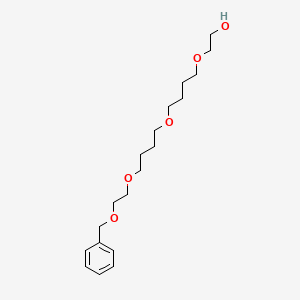 molecular formula C19H32O5 B11827986 Benzyl-PEG2-ethoxyethane-PEG2 
