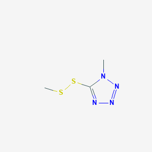 1-Methyl-5-(methyldithio)-1H-tetrazole