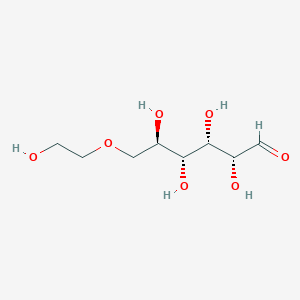 molecular formula C8H16O7 B11828353 6-O-(2-Hydroxyethyl)-D-glucose CAS No. 10230-13-4