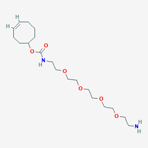molecular formula C19H36N2O6 B11828427 TCO-PEG4-amine 