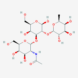 molecular formula C20H35NO15 B11828561 blood group A trisaccharide 
