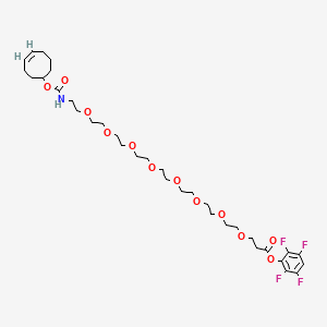 molecular formula C34H51F4NO12 B11828999 TCO-PEG8-TFP ester 