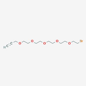 molecular formula C13H23BrO5 B11829064 Propargyl-PEG5-Br 