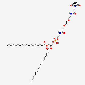 molecular formula C55H100N3O14P B11829071 DSPE-PEG2-mal 