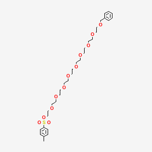 molecular formula C32H50O12S B11829078 Benzyl-PEG9-Ots 