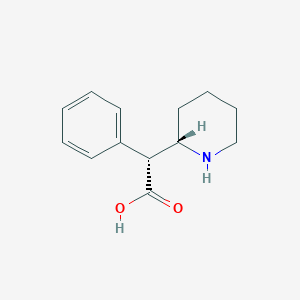 molecular formula C13H17NO2 B118291 L-erythro-Ritalinic Acid CAS No. 1076192-92-1