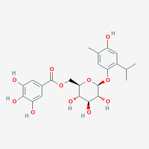 molecular formula C23H28O11 B118292 Querglanin CAS No. 143519-52-2