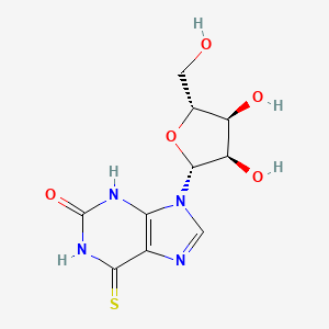 molecular formula C10H12N4O5S B11829551 6-Thioxanthosine 