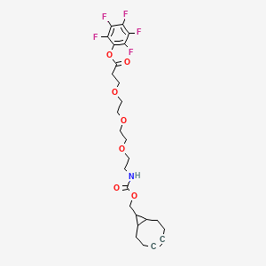 molecular formula C26H30F5NO7 B11829565 Bcot-pef3-opfp 