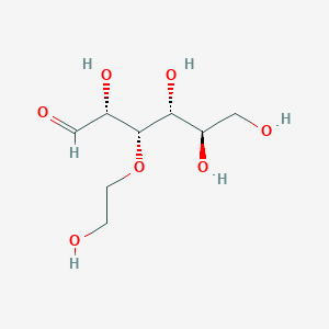molecular formula C8H16O7 B11829641 3-O-(2-Hydroxyethyl)-D-glucose CAS No. 10230-18-9