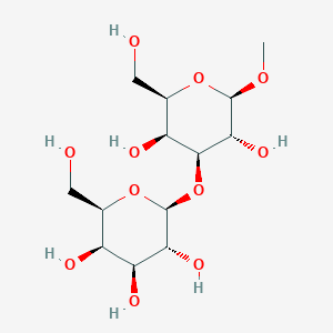 molecular formula C13H24O11 B11829707 Methyl 3-O-(b-D-galactopyranosyl)-b-D-galactopyranoside 
