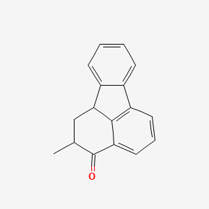 molecular formula C17H14O B11829829 1,10b-Dihydro-2-methyl-3(2H)-fluoranthenone 