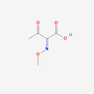 molecular formula C5H7NO4 B11829921 (Z)-2-(Methoxyimino)-3-oxo-butanoic Acid 