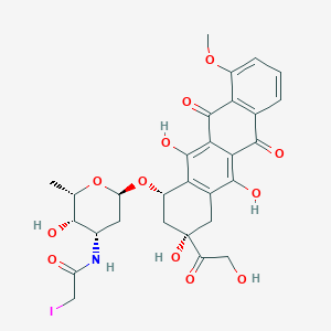 molecular formula C29H30INO12 B11829934 N-(Iodoacetamido)-Doxorubicin 