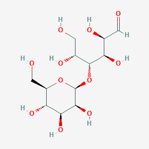 molecular formula C12H22O11 B11830080 4-O-beta-d-mannopyranosyl-d-glucose 