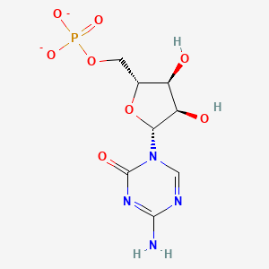 molecular formula C8H11N4O8P-2 B11831436 5-Azacytidine 5'-monophosphate 