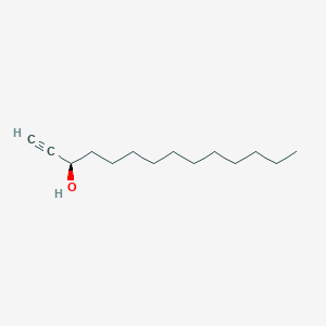 molecular formula C14H26O B11831499 1-Tetradecyn-3-ol, (3R)- 