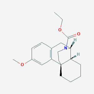 molecular formula C20H27NO3 B11831933 17-Ethoxycarbonyl-3-methoxymorphinan 