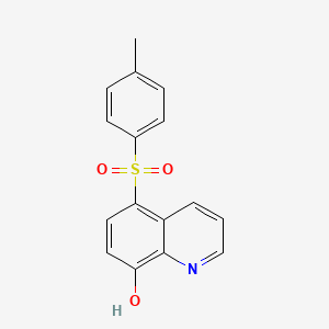 molecular formula C16H13NO3S B11831967 5-Tosylquinolin-8-ol CAS No. 61430-91-9